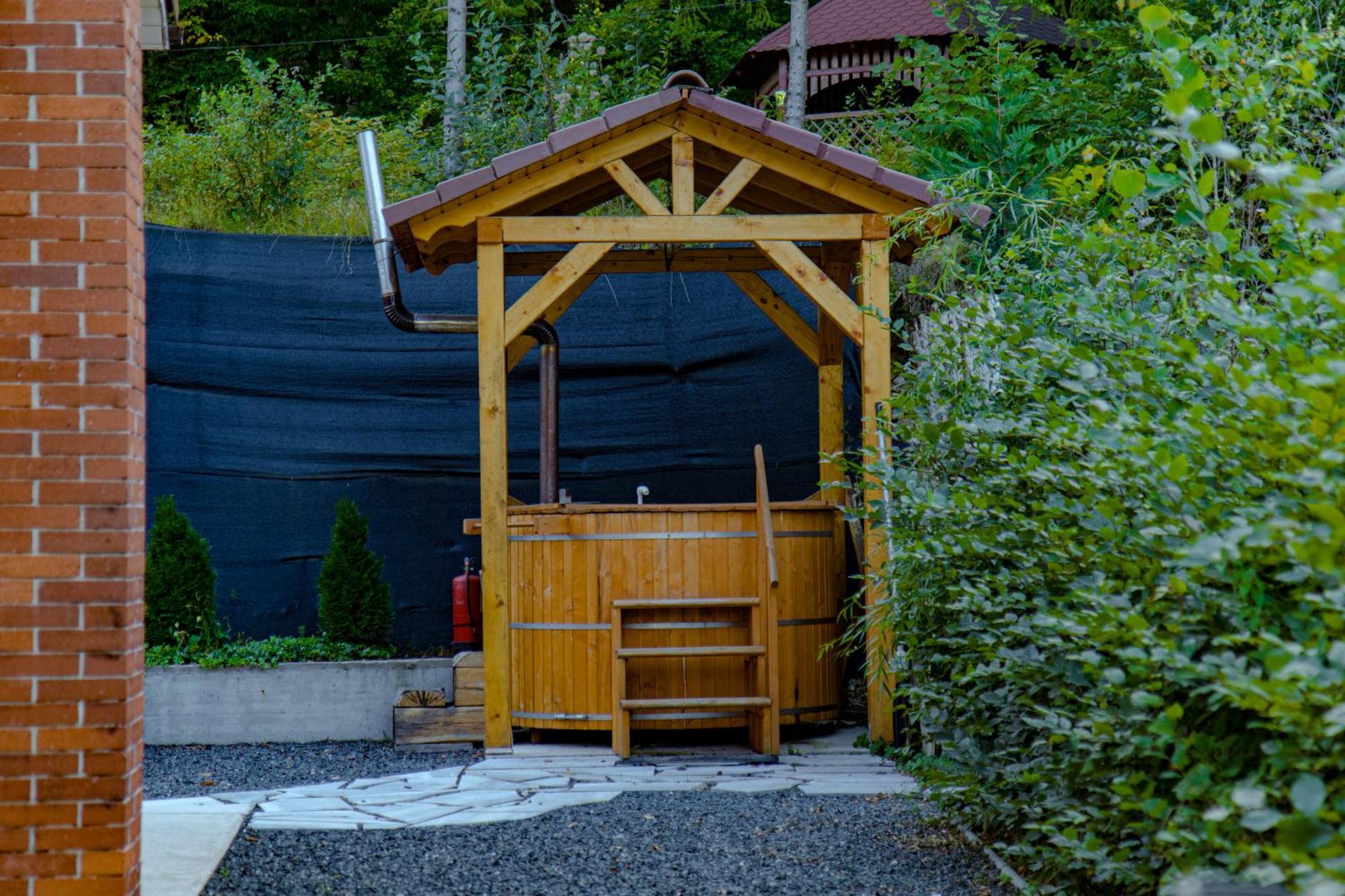 Bear's Lair Chalet Porumbacu de Sus Extérieur photo